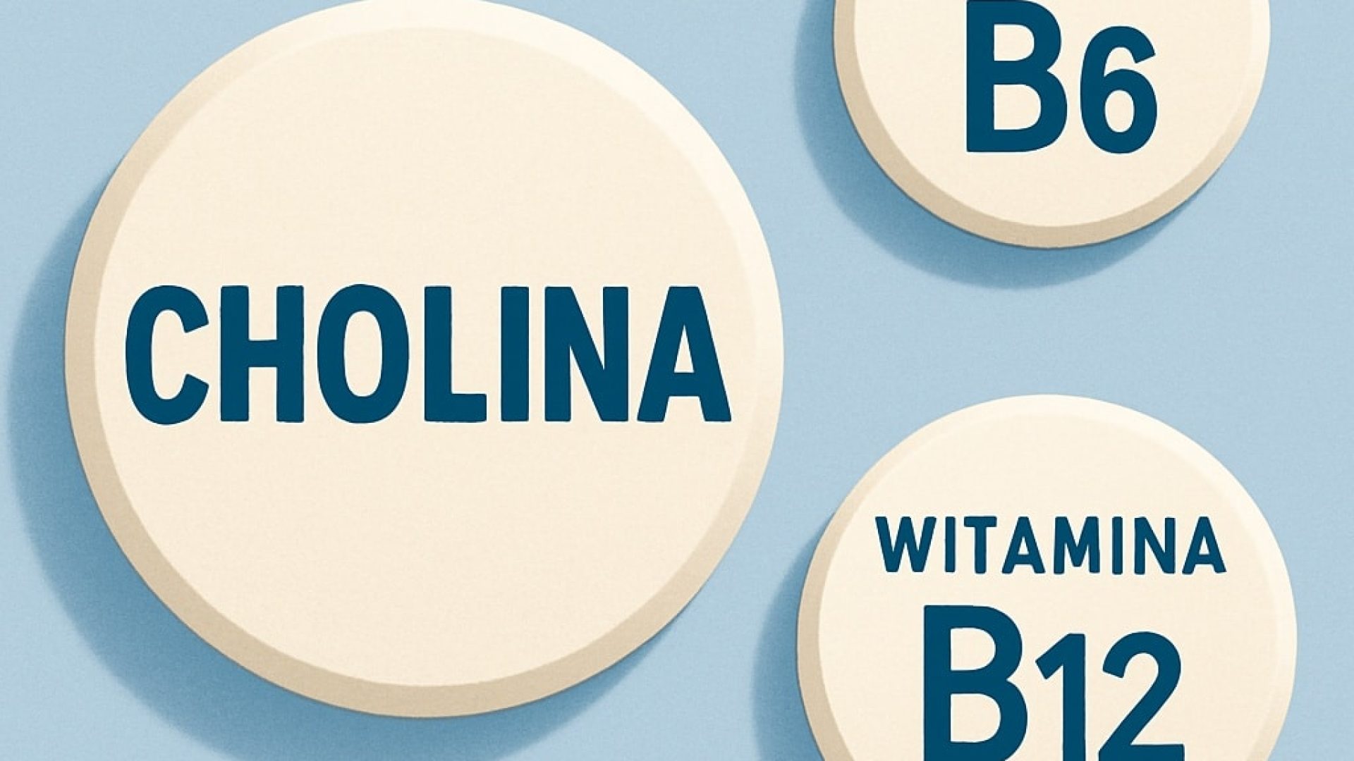 Cholina,Oraz,Witaminy,B6,I,B12
